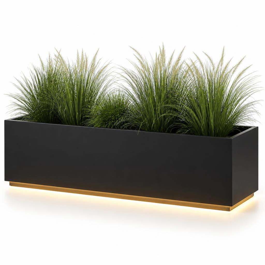 Jardinera LED 120×40×40